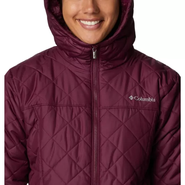 Columbia Womens Copper Crest Hooded JacketMarionberry