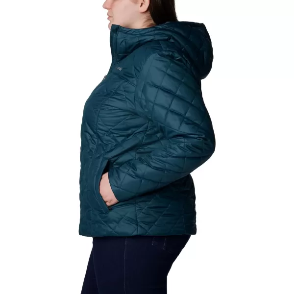 Columbia Womens Copper Crest Hooded JacketNight Wave