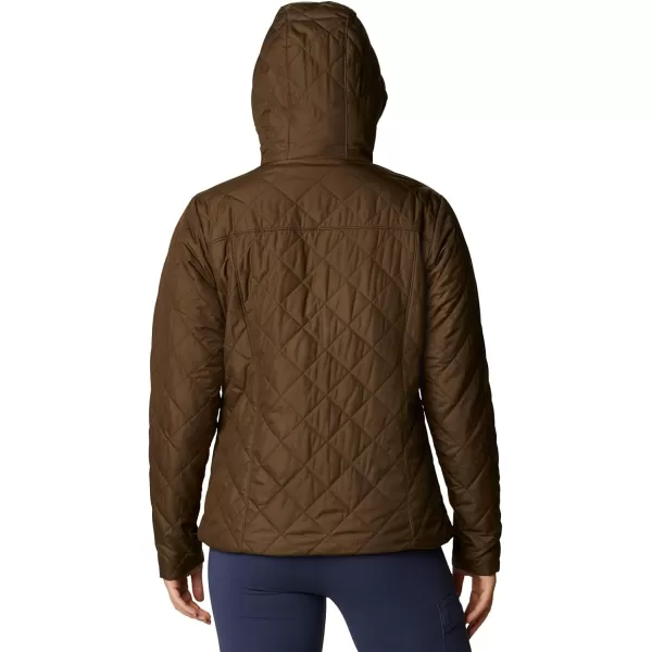 Columbia Womens Copper Crest Hooded JacketOlive Green