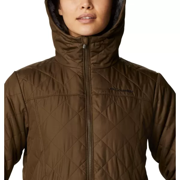 Columbia Womens Copper Crest Hooded JacketOlive Green