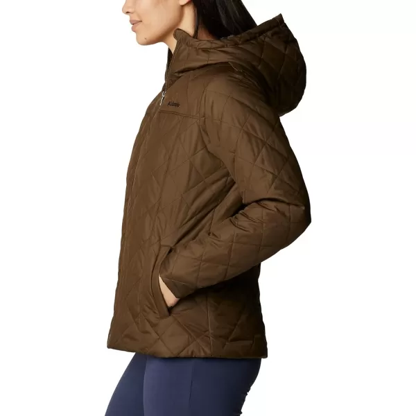 Columbia Womens Copper Crest Hooded JacketOlive Green