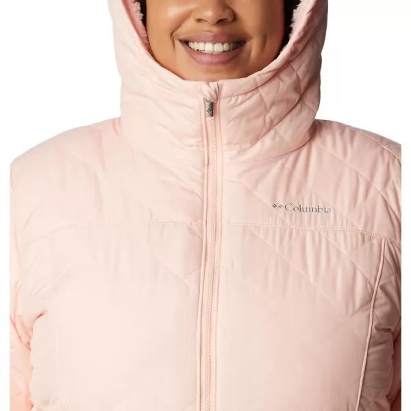 Columbia Womens Copper Crest Hooded JacketPeach Blossom