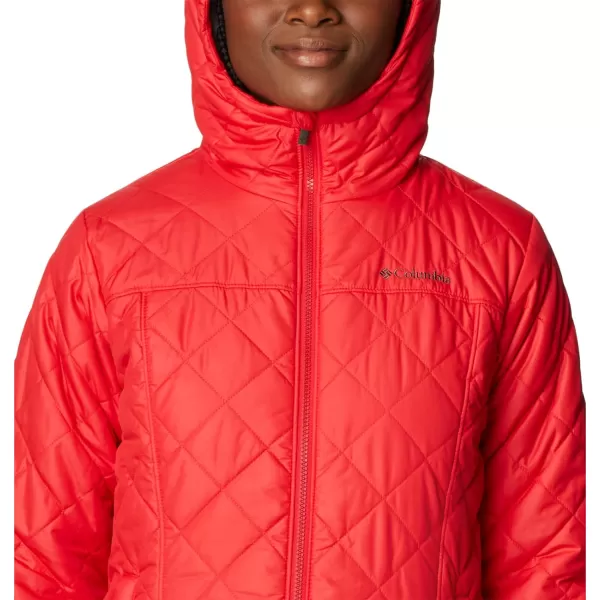 Columbia Womens Copper Crest Hooded JacketRed Lily