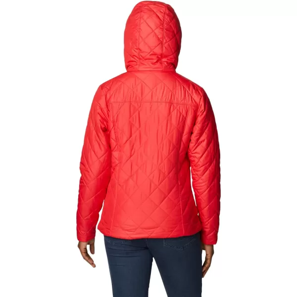 Columbia Womens Copper Crest Hooded JacketRed Lily