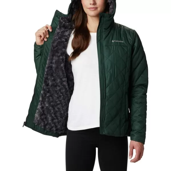 Columbia Womens Copper Crest Hooded JacketSpruce