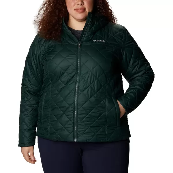 Columbia Womens Copper Crest Hooded JacketSpruce