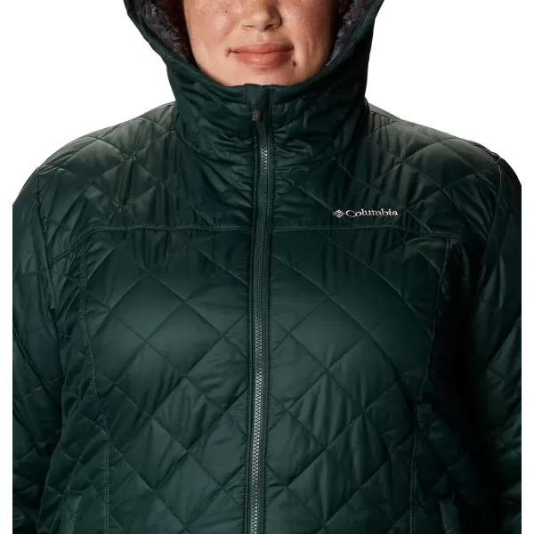 Columbia Womens Copper Crest Hooded JacketSpruce