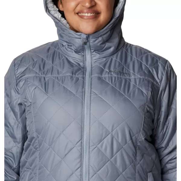 Columbia Womens Copper Crest Hooded JacketTradewinds Grey