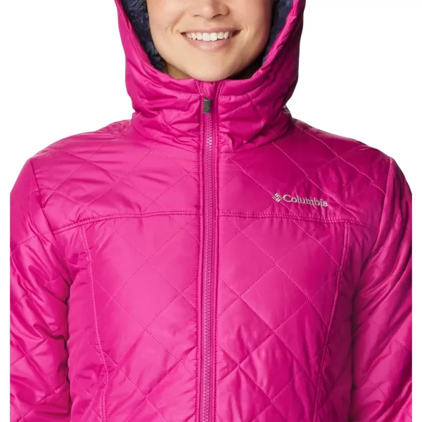 Columbia Womens Copper Crest Hooded JacketWild Fuchsia