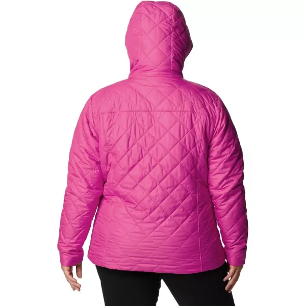 Columbia Womens Copper Crest Hooded JacketWild Fuchsia