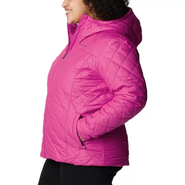 Columbia Womens Copper Crest Hooded JacketWild Fuchsia