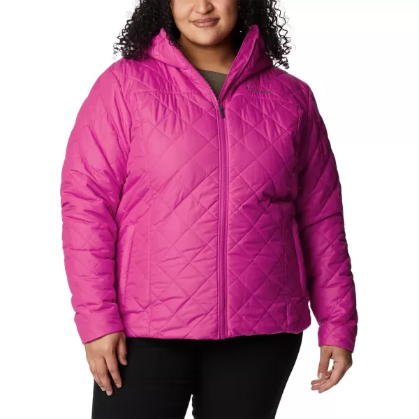 Columbia Womens Copper Crest Hooded JacketWild Fuchsia