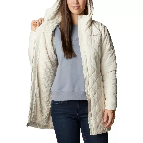 Columbia Womens Copper Crest Long JacketChalk