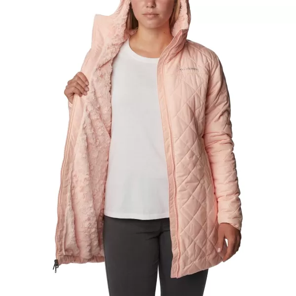 Columbia Womens Copper Crest Long JacketPeach Blossom