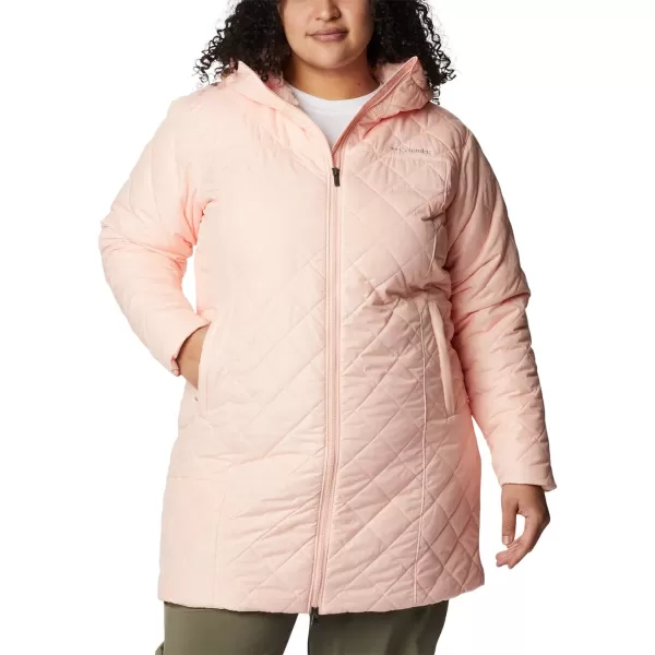 Columbia Womens Copper Crest Long JacketPeach Blossom