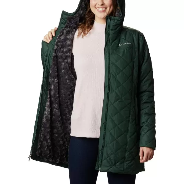 Columbia Womens Copper Crest Long JacketSpruce