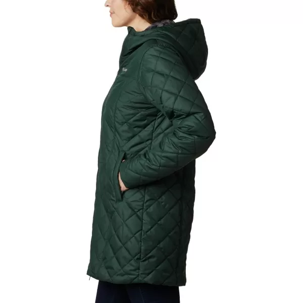 Columbia Womens Copper Crest Long JacketSpruce