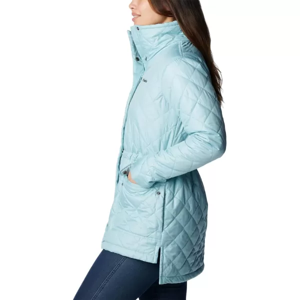 Columbia Womens Copper Crest Novelty JacketAqua Haze