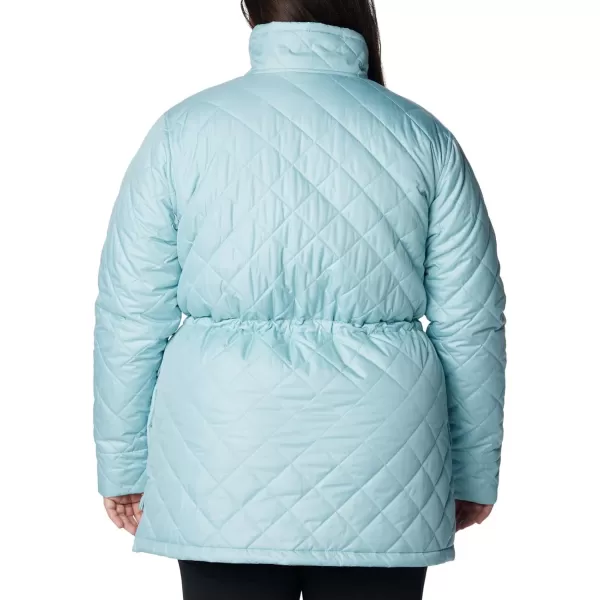 Columbia Womens Copper Crest Novelty JacketAqua Haze