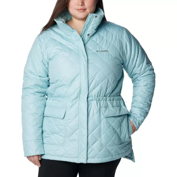 Columbia Womens Copper Crest Novelty JacketAqua Haze