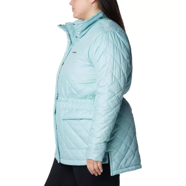 Columbia Womens Copper Crest Novelty JacketAqua Haze