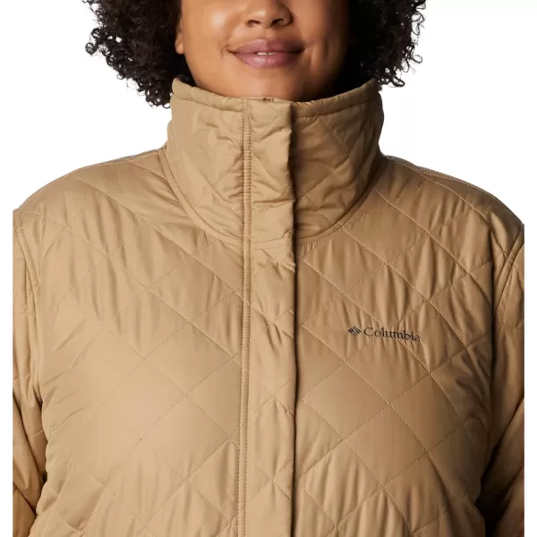 Columbia Womens Copper Crest Novelty JacketBeach