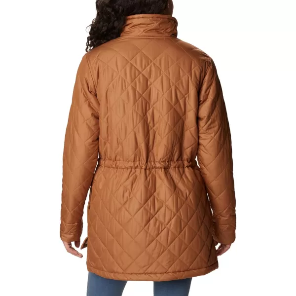 Columbia Womens Copper Crest Novelty JacketCamel Brown