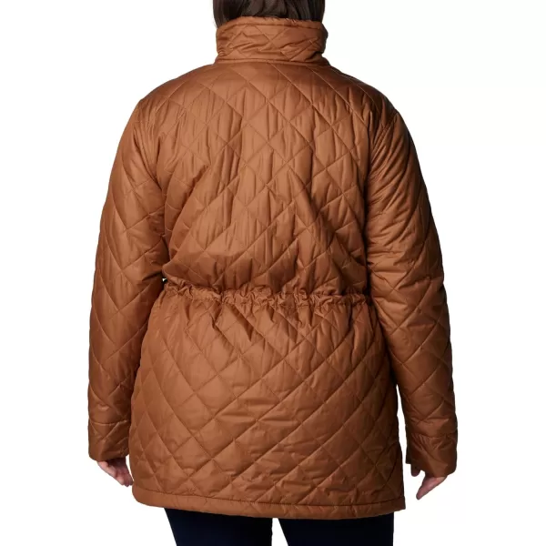 Columbia Womens Copper Crest Novelty JacketCamel Brown