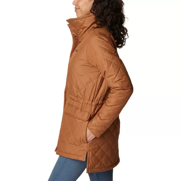 Columbia Womens Copper Crest Novelty JacketCamel Brown