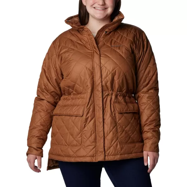 Columbia Womens Copper Crest Novelty JacketCamel Brown