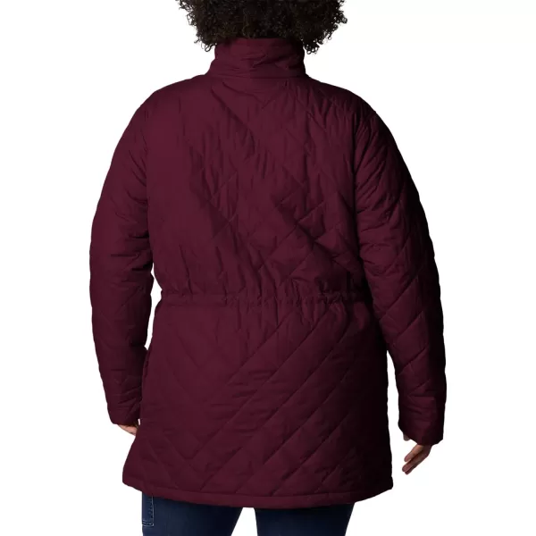 Columbia Womens Copper Crest Novelty JacketMarionberry