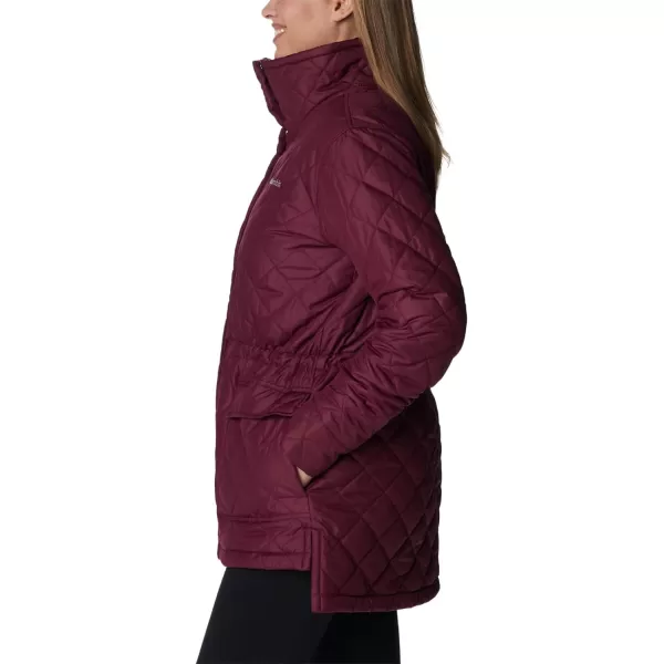 Columbia Womens Copper Crest Novelty JacketMarionberry