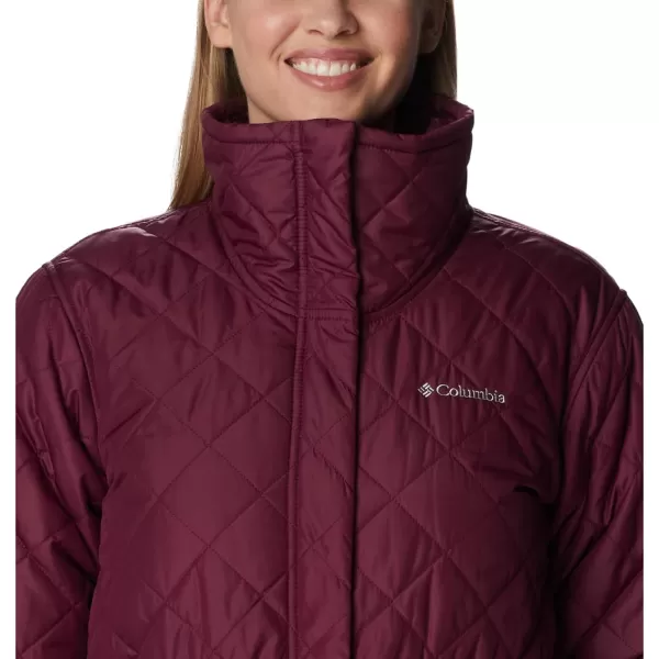 Columbia Womens Copper Crest Novelty JacketMarionberry