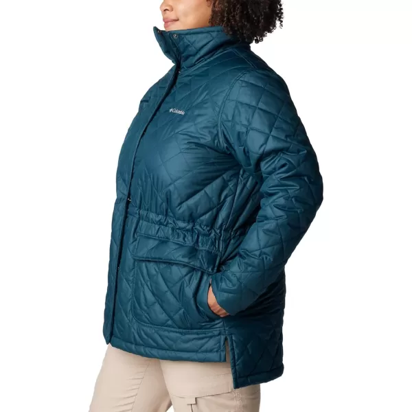 Columbia Womens Copper Crest Novelty JacketNight Wave