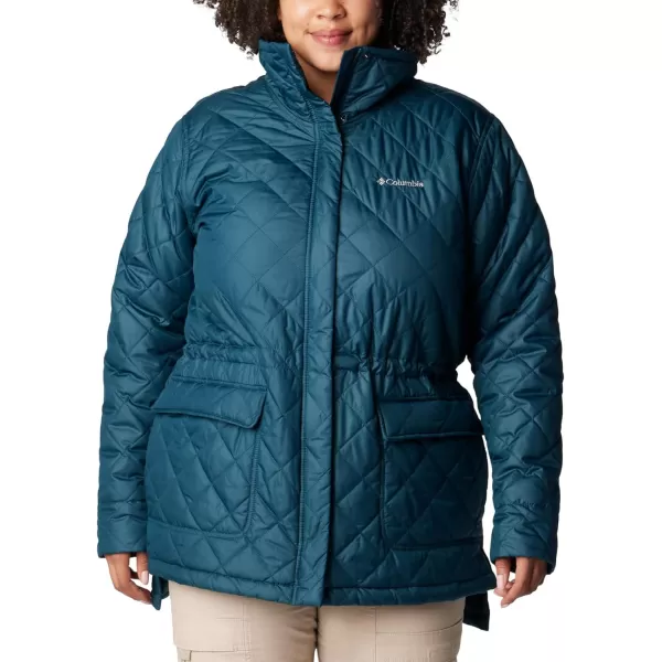 Columbia Womens Copper Crest Novelty JacketNight Wave