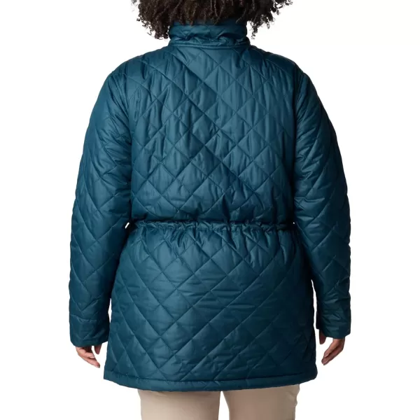 Columbia Womens Copper Crest Novelty JacketNight Wave