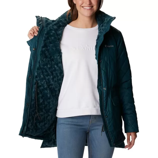 Columbia Womens Copper Crest Novelty JacketNight Wave