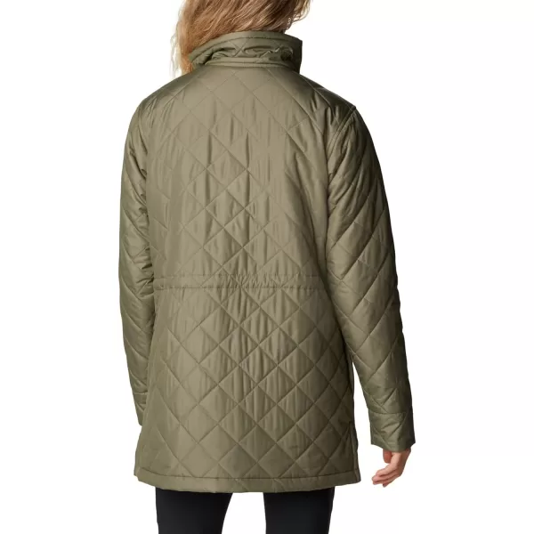 Columbia Womens Copper Crest Novelty JacketStone Green