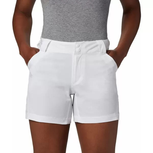 Columbia Womens Coral Point Iii ShortsWhite