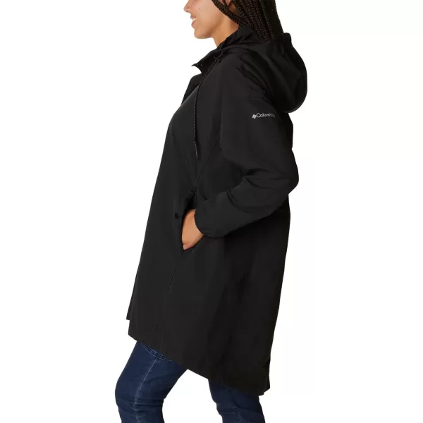 Columbia Womens Day Trippin Ii Long JacketBlack