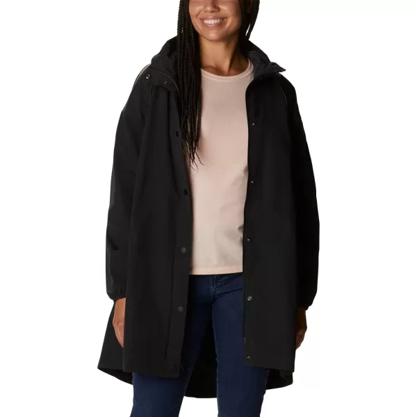 Columbia Womens Day Trippin Ii Long JacketBlack