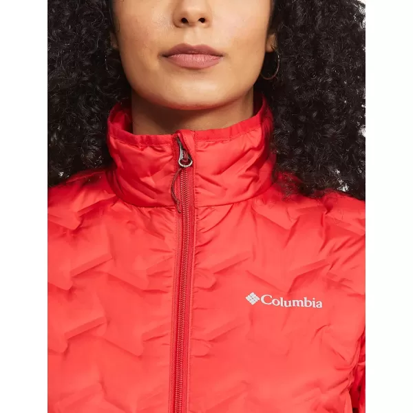 Columbia Womens Delta Ridge Down JacketRed Lily