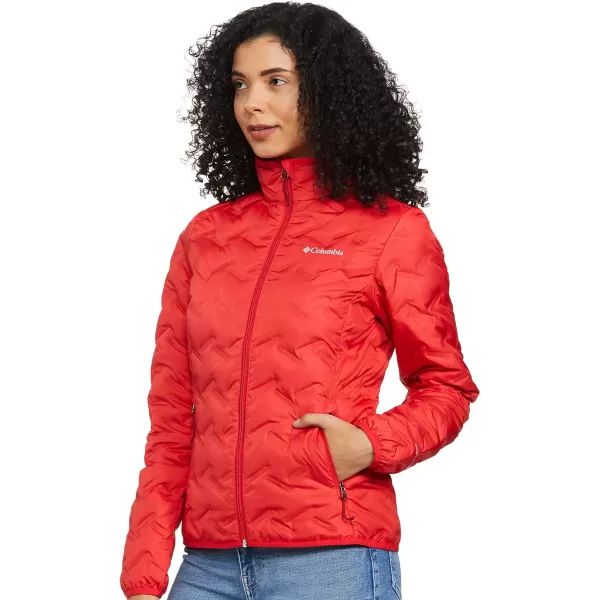 Columbia Womens Delta Ridge Down JacketRed Lily