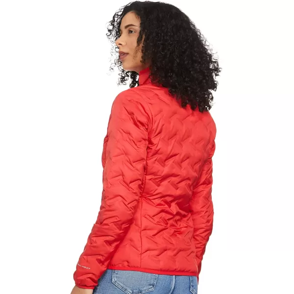 Columbia Womens Delta Ridge Down JacketRed Lily