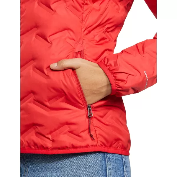 Columbia Womens Delta Ridge Down JacketRed Lily