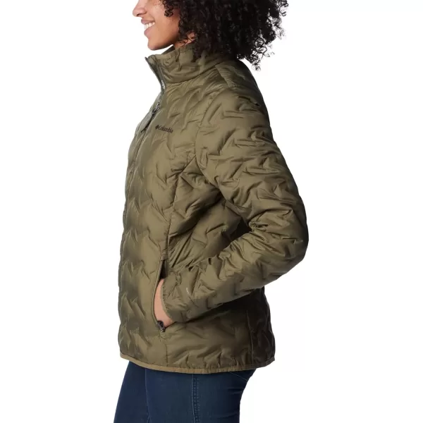 Columbia Womens Delta Ridge Down JacketStone Green