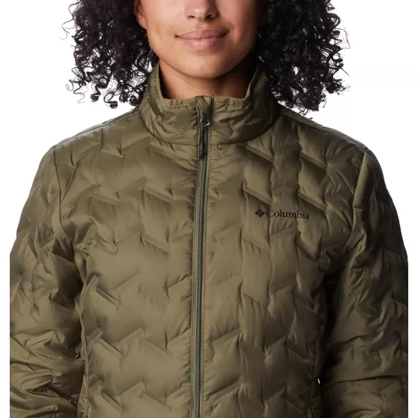 Columbia Womens Delta Ridge Down JacketStone Green