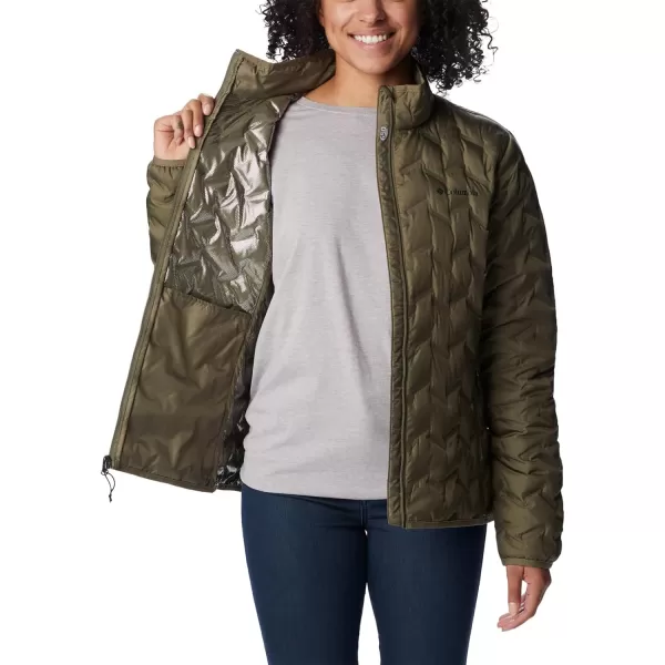 Columbia Womens Delta Ridge Down JacketStone Green