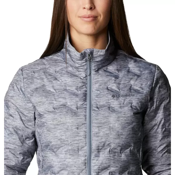 Columbia Womens Delta Ridge Down JacketTradewinds Grey Heather