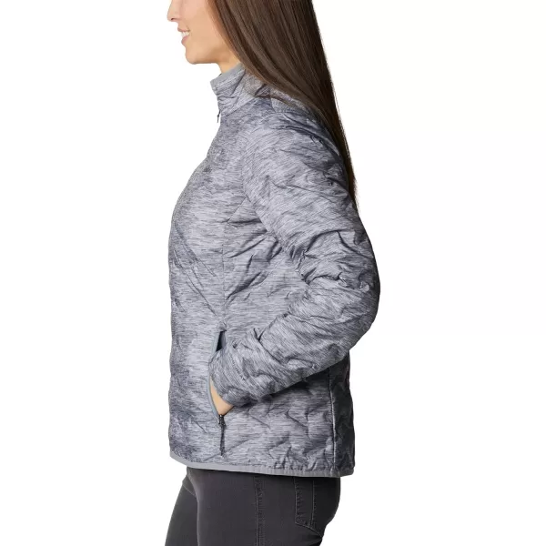 Columbia Womens Delta Ridge Down JacketTradewinds Grey Heather